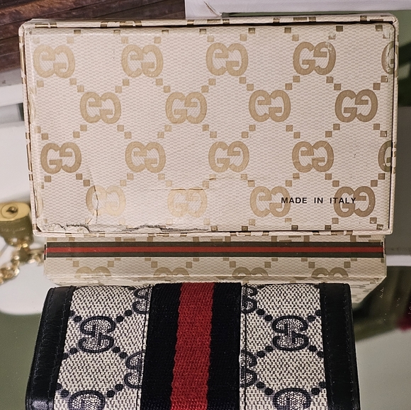 Authentic Gucci Ophidia Accessory Collection Key Holder 6 Keys Vintage Iconic - Picture 2 of 11